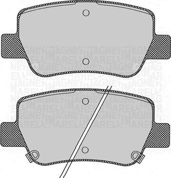 Magneti Marelli 363916060686 - Jarrupala, levyjarru inparts.fi