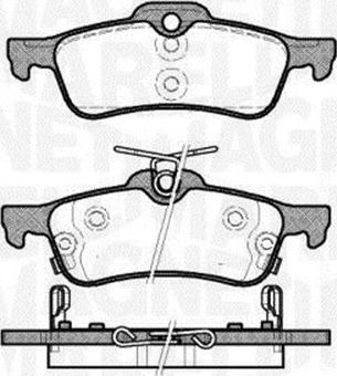 Magneti Marelli 363700201716 - Jarrupala, levyjarru inparts.fi