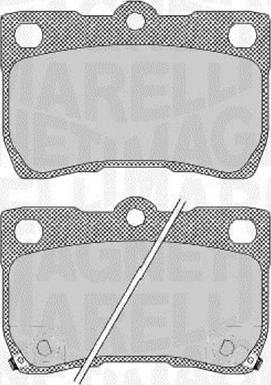 Magneti Marelli 363916060638 - Jarrupala, levyjarru inparts.fi