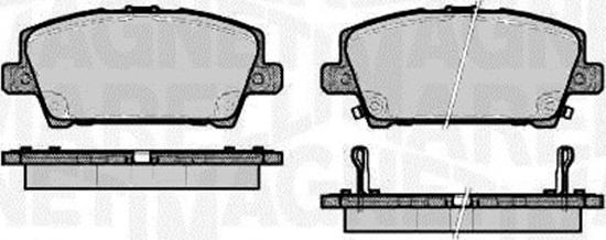 Magneti Marelli 363916060620 - Jarrupala, levyjarru inparts.fi