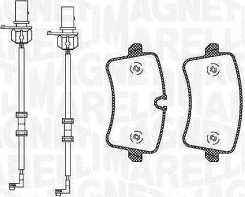 Magneti Marelli 363916060674 - Jarrupala, levyjarru inparts.fi