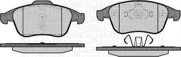 Magneti Marelli 363916060670 - Jarrupala, levyjarru inparts.fi