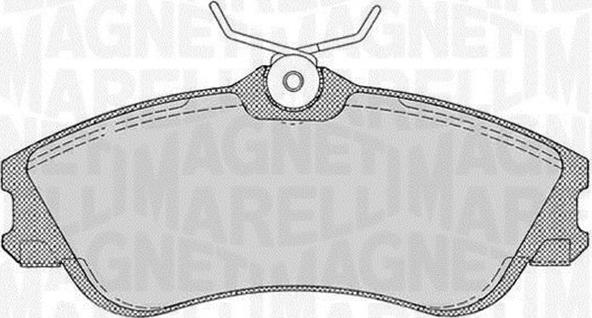 Magneti Marelli 363916060199 - Jarrupala, levyjarru inparts.fi