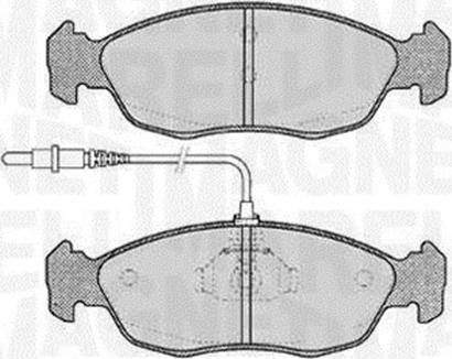 Magneti Marelli 363916060195 - Jarrupala, levyjarru inparts.fi