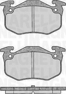 Magneti Marelli 363916060197 - Jarrupala, levyjarru inparts.fi