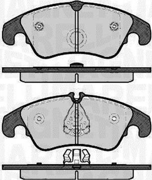 Magneti Marelli 363916060140 - Jarrupala, levyjarru inparts.fi