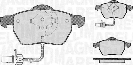 Magneti Marelli 363916060142 - Jarrupala, levyjarru inparts.fi