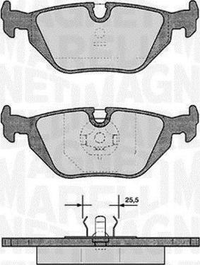 Magneti Marelli 363916060154 - Jarrupala, levyjarru inparts.fi