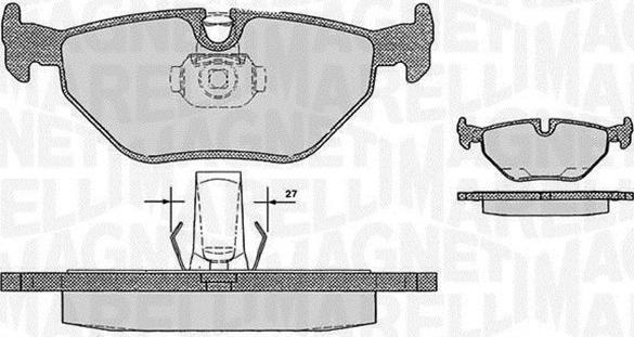 Magneti Marelli 363916060158 - Jarrupala, levyjarru inparts.fi