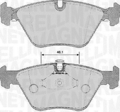 Magneti Marelli 363916060153 - Jarrupala, levyjarru inparts.fi