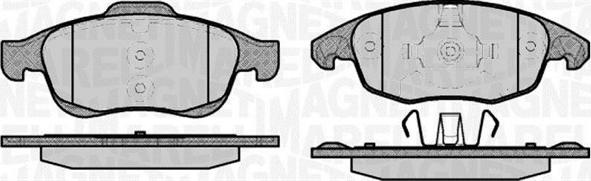 Magneti Marelli 363916060169 - Jarrupala, levyjarru inparts.fi