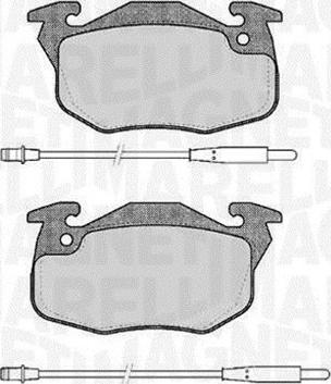 Magneti Marelli 363916060168 - Jarrupala, levyjarru inparts.fi