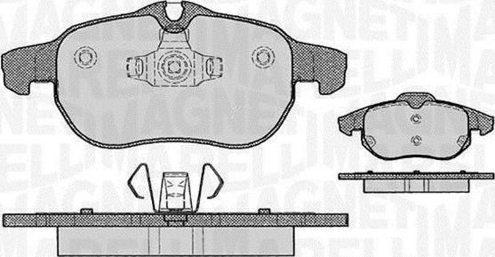 Magneti Marelli 363916060162 - Jarrupala, levyjarru inparts.fi