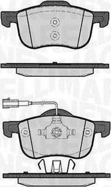 Magneti Marelli 363916060115 - Jarrupala, levyjarru inparts.fi