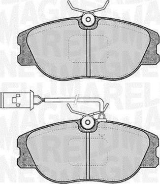 Magneti Marelli 363916060117 - Jarrupala, levyjarru inparts.fi