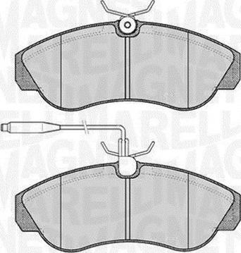 Magneti Marelli 363916060184 - Jarrupala, levyjarru inparts.fi