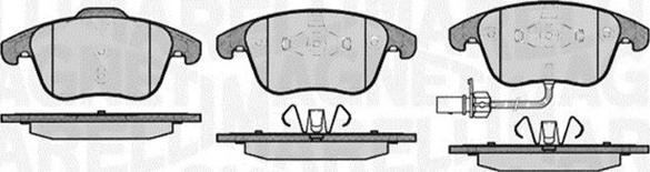 Magneti Marelli 363916060139 - Jarrupala, levyjarru inparts.fi