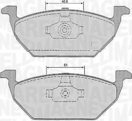 Magneti Marelli 363916060134 - Jarrupala, levyjarru inparts.fi