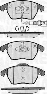 Magneti Marelli 363916060135 - Jarrupala, levyjarru inparts.fi