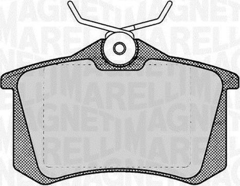 Magneti Marelli 363916060131 - Jarrupala, levyjarru inparts.fi