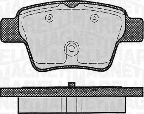 Magneti Marelli 363916060179 - Jarrupala, levyjarru inparts.fi