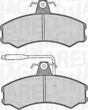 Magneti Marelli 363916060175 - Jarrupala, levyjarru inparts.fi