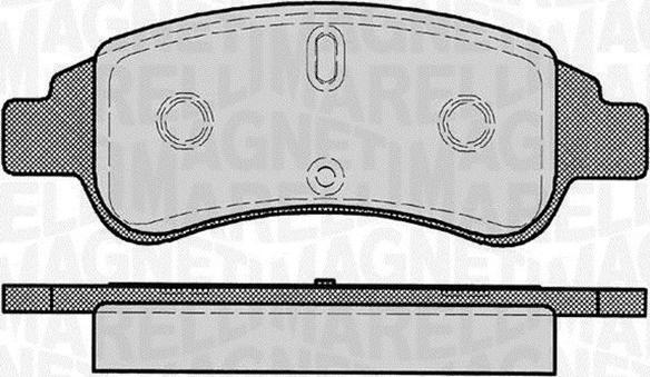 Magneti Marelli 363916060170 - Jarrupala, levyjarru inparts.fi