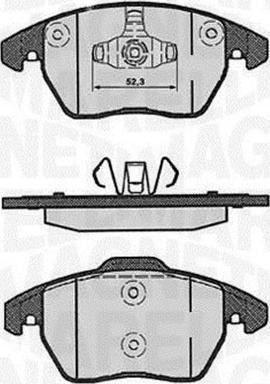 Magneti Marelli 363916060178 - Jarrupala, levyjarru inparts.fi