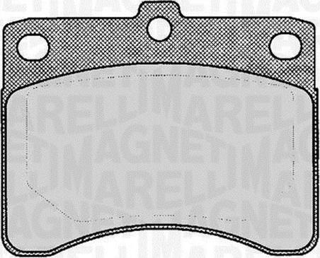 Magneti Marelli 363916060815 - Jarrupala, levyjarru inparts.fi