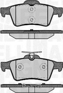 Magneti Marelli 363916060821 - Jarrupala, levyjarru inparts.fi