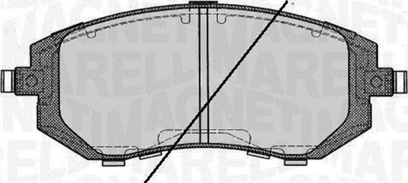 Magneti Marelli 363916060399 - Jarrupala, levyjarru inparts.fi