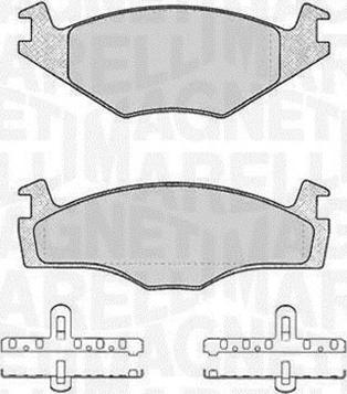 Magneti Marelli 363916060394 - Jarrupala, levyjarru inparts.fi