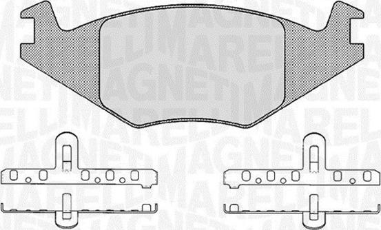 Magneti Marelli 363916060395 - Jarrupala, levyjarru inparts.fi