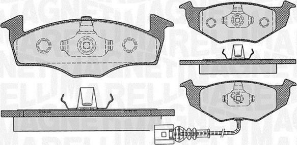 Magneti Marelli 363916060396 - Jarrupala, levyjarru inparts.fi