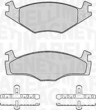 Magneti Marelli 363916060393 - Jarrupala, levyjarru inparts.fi