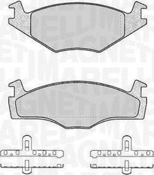 Magneti Marelli 363916060392 - Jarrupala, levyjarru inparts.fi