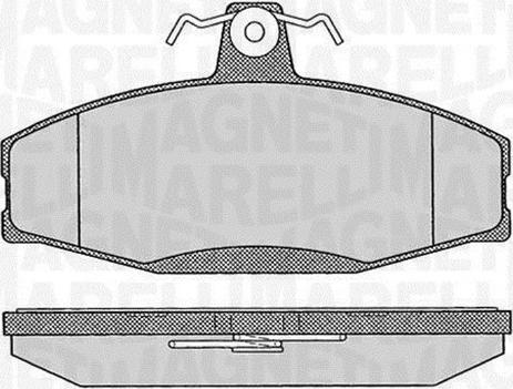 Magneti Marelli 363916060397 - Jarrupala, levyjarru inparts.fi