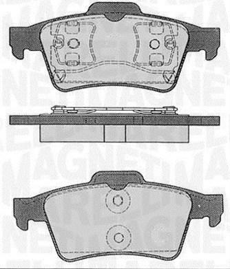 Magneti Marelli 363916060349 - Jarrupala, levyjarru inparts.fi