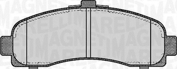 Magneti Marelli 363916060346 - Jarrupala, levyjarru inparts.fi