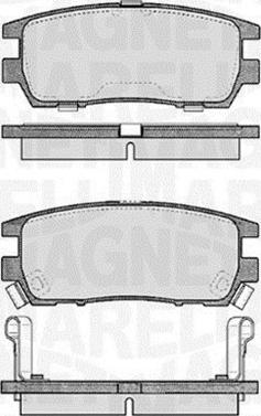 Magneti Marelli 363916060341 - Jarrupala, levyjarru inparts.fi