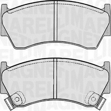 Magneti Marelli 363916060343 - Jarrupala, levyjarru inparts.fi