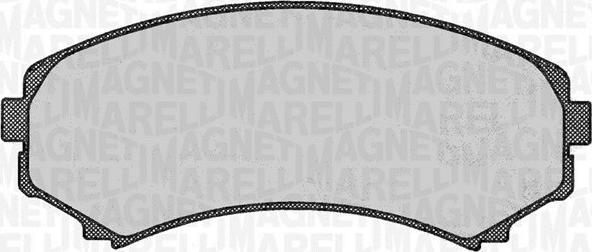 Magneti Marelli 363916060342 - Jarrupala, levyjarru inparts.fi