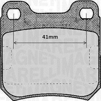 Magneti Marelli 363916060367 - Jarrupala, levyjarru inparts.fi