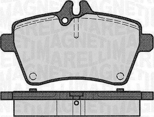 Magneti Marelli 363916060309 - Jarrupala, levyjarru inparts.fi