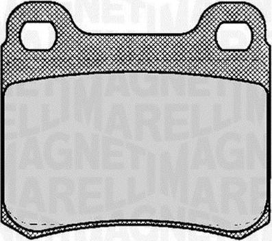 Magneti Marelli 363916060306 - Jarrupala, levyjarru inparts.fi