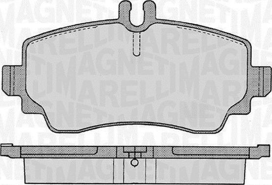 Magneti Marelli 363916060301 - Jarrupala, levyjarru inparts.fi