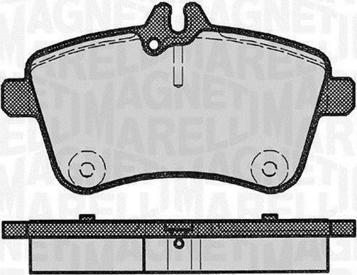 Magneti Marelli 363916060302 - Jarrupala, levyjarru inparts.fi