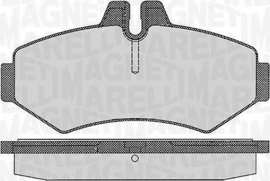 Magneti Marelli 363916060319 - Jarrupala, levyjarru inparts.fi