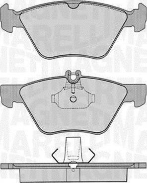 Magneti Marelli 363916060315 - Jarrupala, levyjarru inparts.fi