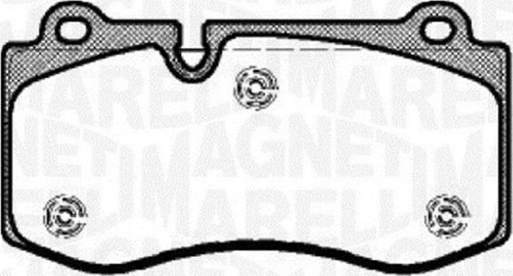 Magneti Marelli 363916060317 - Jarrupala, levyjarru inparts.fi